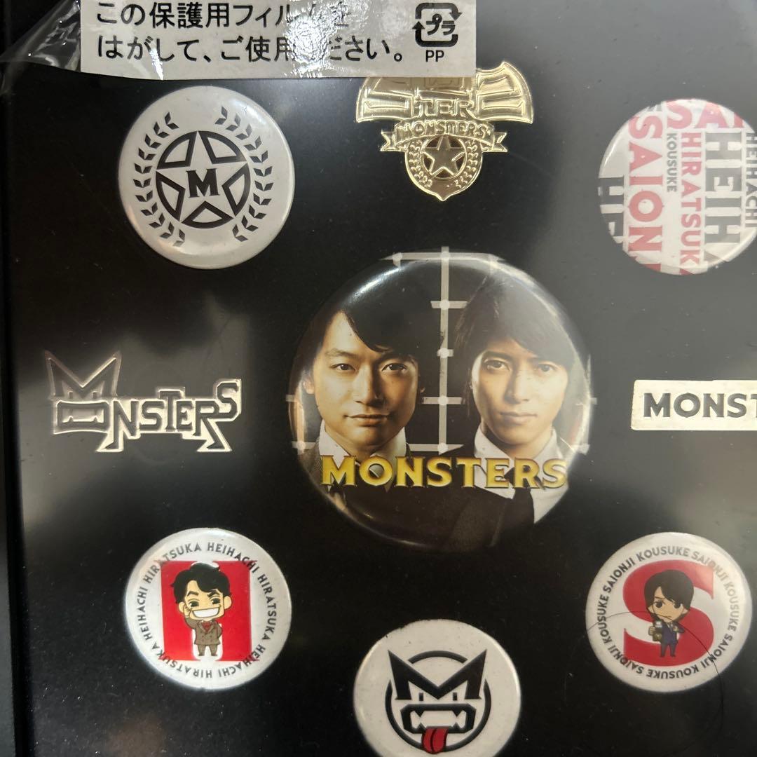 MONSTERS ラストスペシャル賞 マグネット&バッジセット