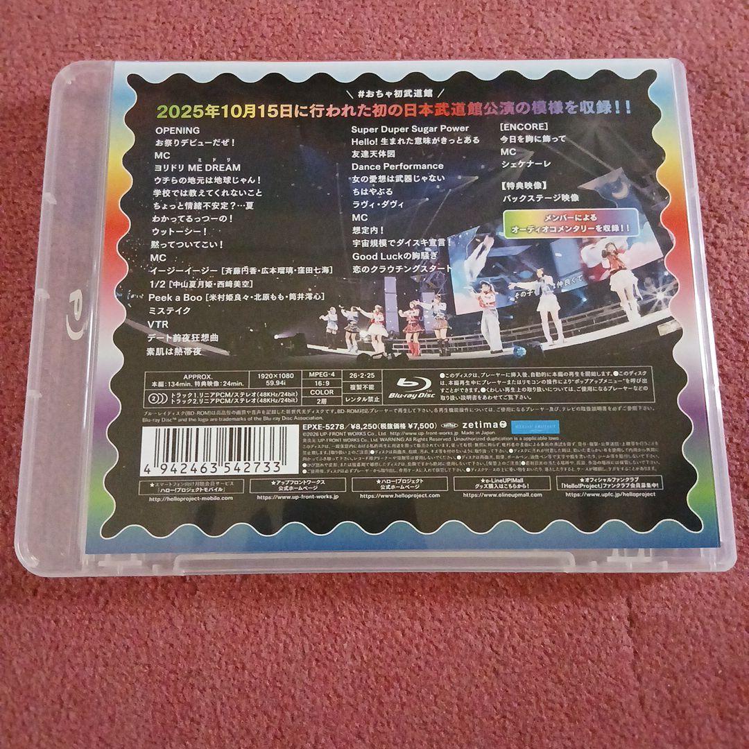 アイドル Blu-ray OCHA NORMA 2025 LIVE at BUDOKAN