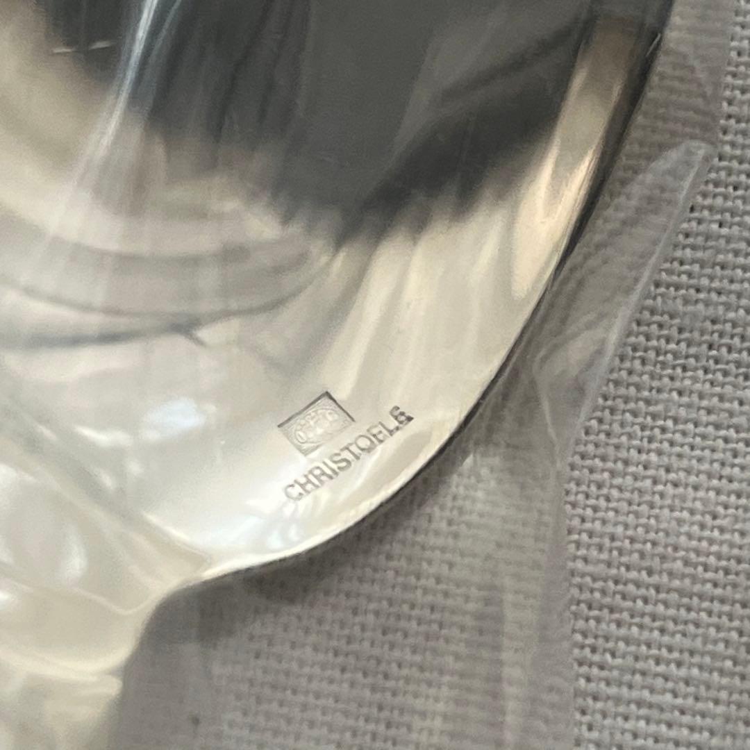 未使用品 クリストフル タリスマン 七宝 ディナーカトラリー スプーン