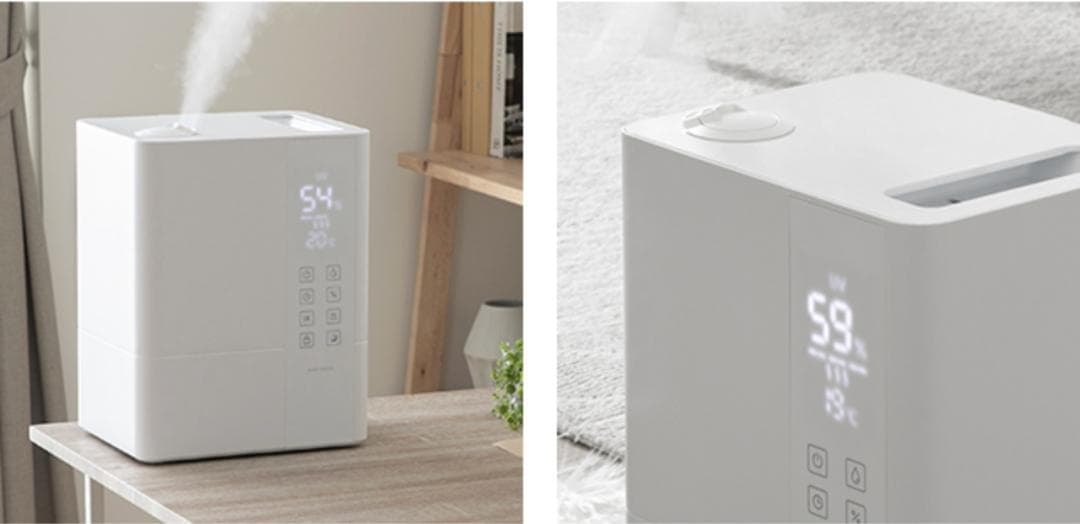 [1回のみ使用] ダブル除菌　UV除菌機能付き加湿器 ハイブリッド加湿器