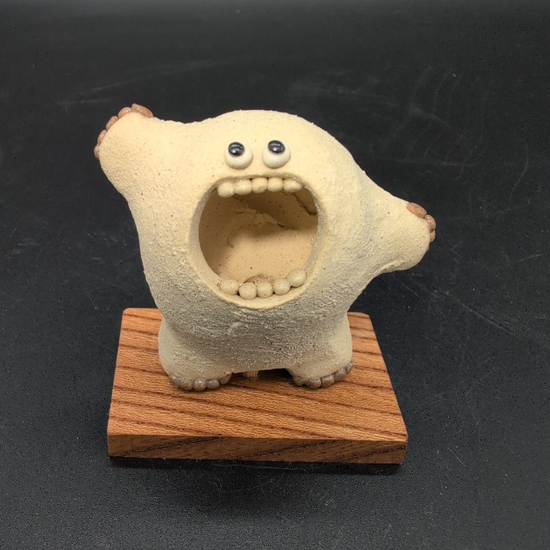 【新品未使用】癒し　雪男 (白) セット　美濃焼