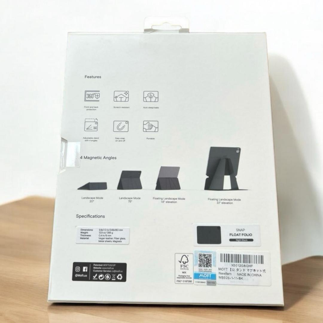 MOFT iPad Pro/Air 11インチ フォリオ スタンド 黒