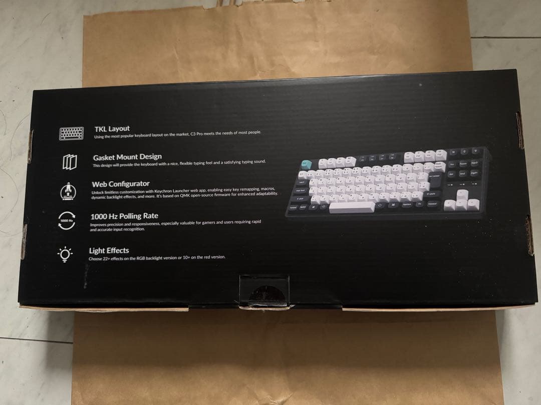 中古｜Keychron C3 Pro 茶軸 ゲーミングキーボード