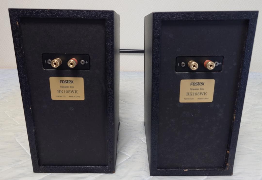 FOSTEX BK105WK FF105WK スピーカー ペア 音出し確認済み