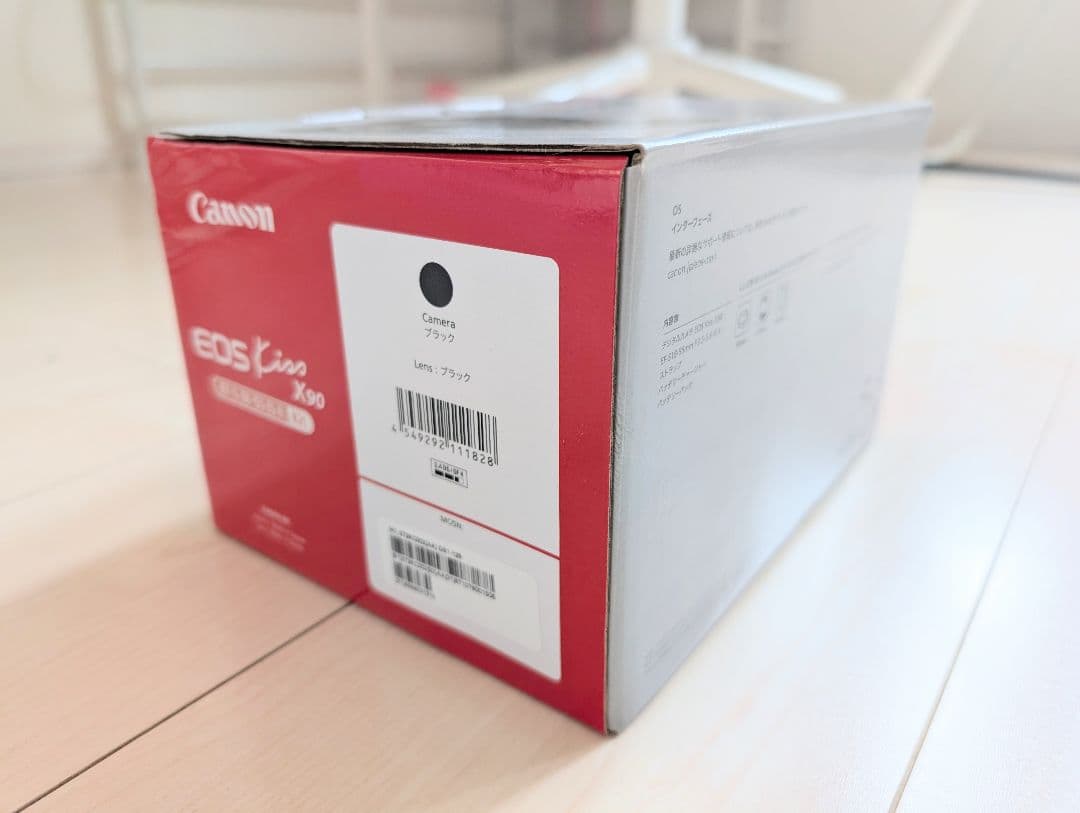 新品未使用Canon EOS Kiss X90 デジタル一眼レフ標準ズームキット