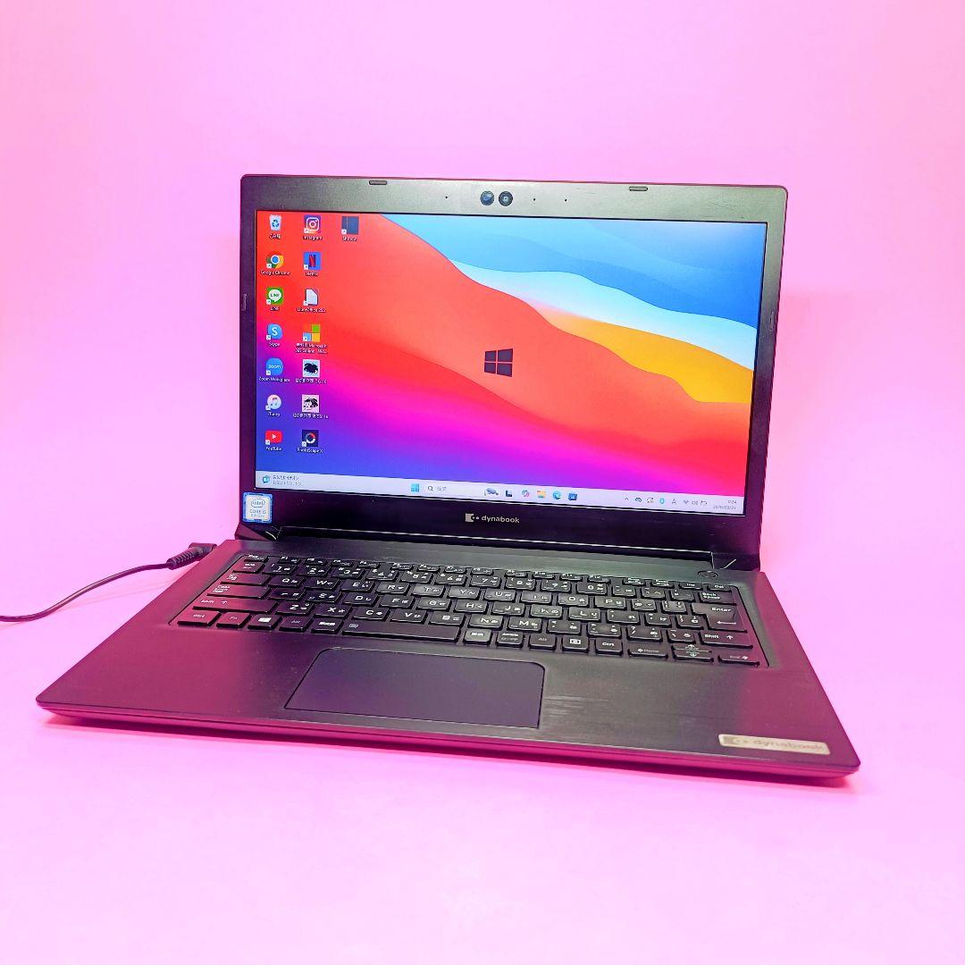 【お買い得‼️】第8世代✨i5✨8GB✨SSD256✨カメラ付き黒ノートパソコン