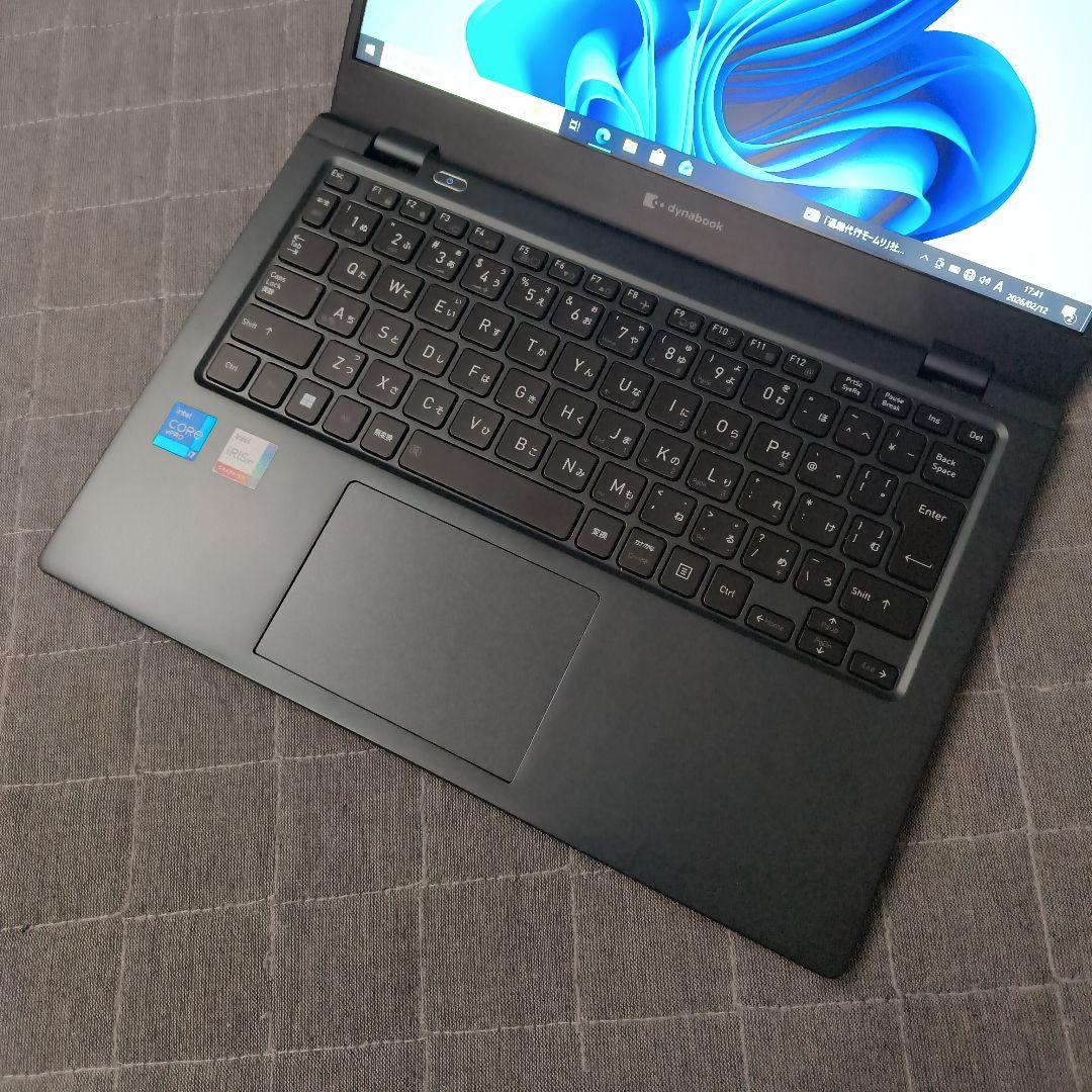 超美品 爆速 Dynabook 超軽量 11世代i7 24GB 1TB 21