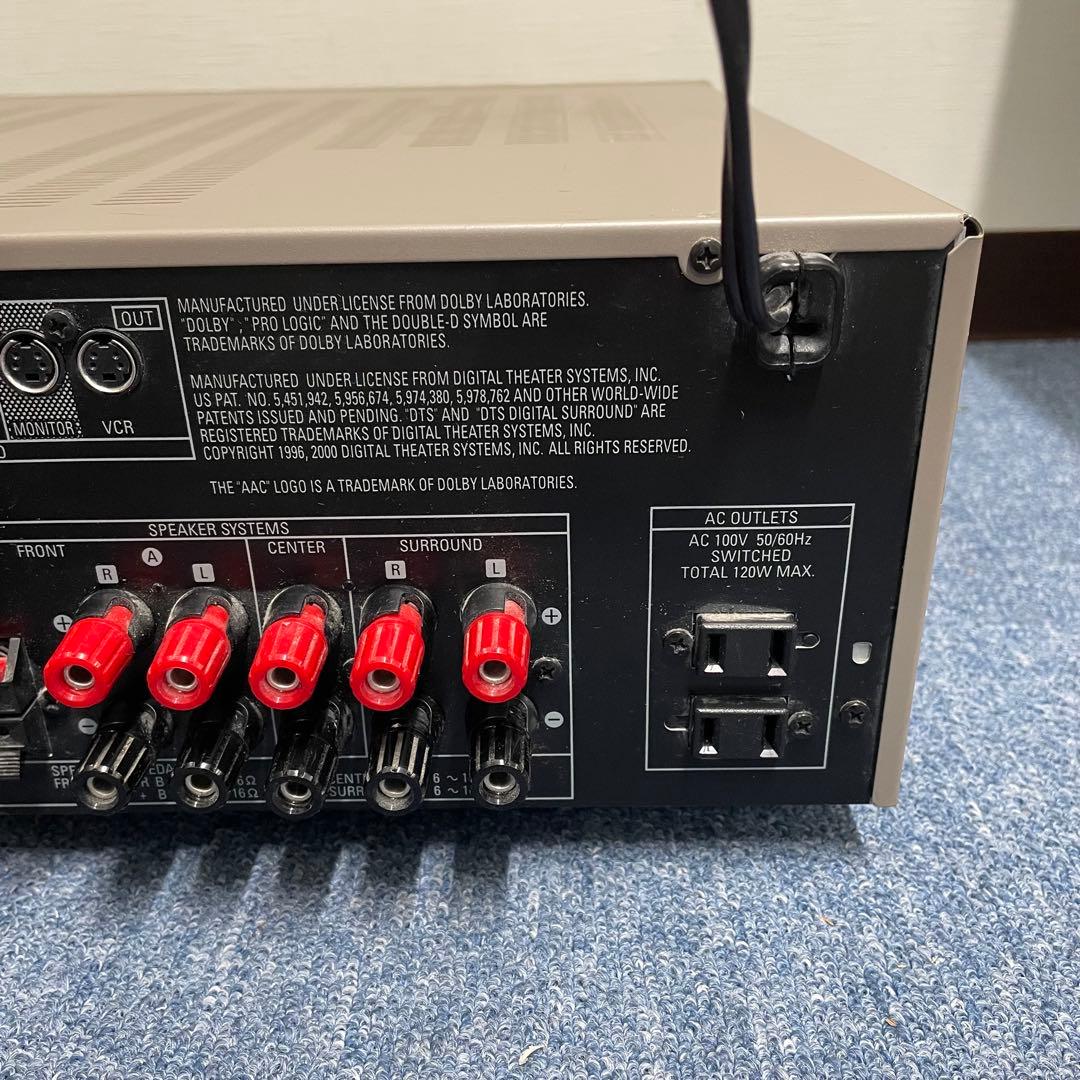 DENON AVC-1550 AVアンプ 動作確認済み 純正リモコン