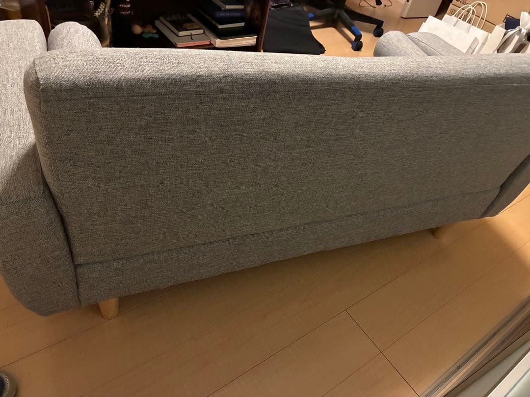ロウヤ　LOWYA ソファ　家具　グレー　インテリア　ベッド　おしゃれ