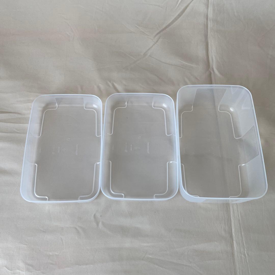 未使用 タッパーウェア フリーザーメイト Ｌ 3個×2セット