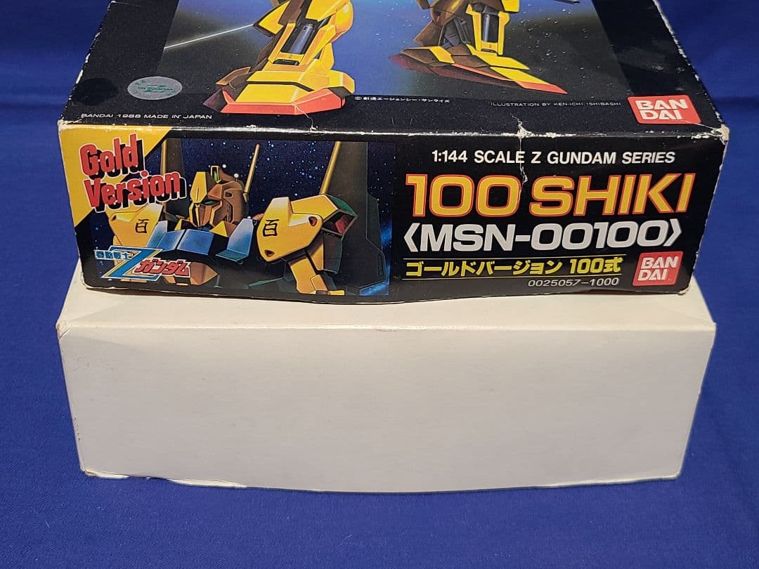 ガンプラ 旧キット 1/144 非売品 金メッキ Ｚガンダム 百式 2体セット