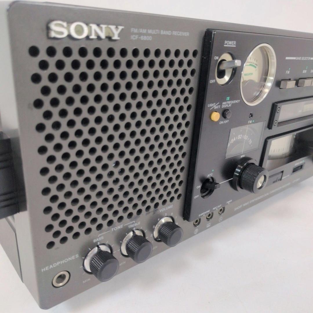 SONY icf-6800 マルチバンドレシーバー AM / FM ラジオ