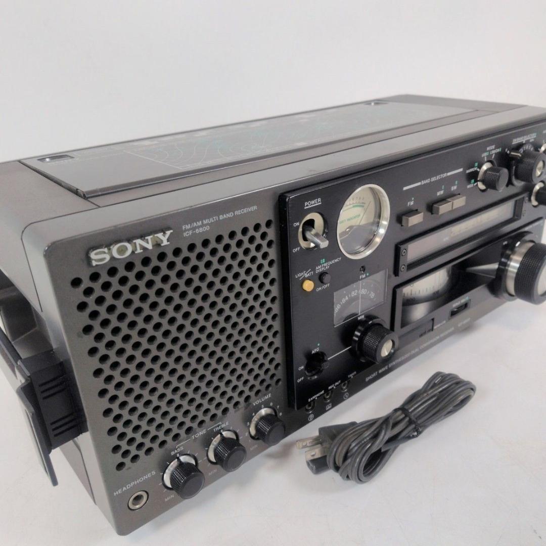 SONY icf-6800 マルチバンドレシーバー AM / FM ラジオ