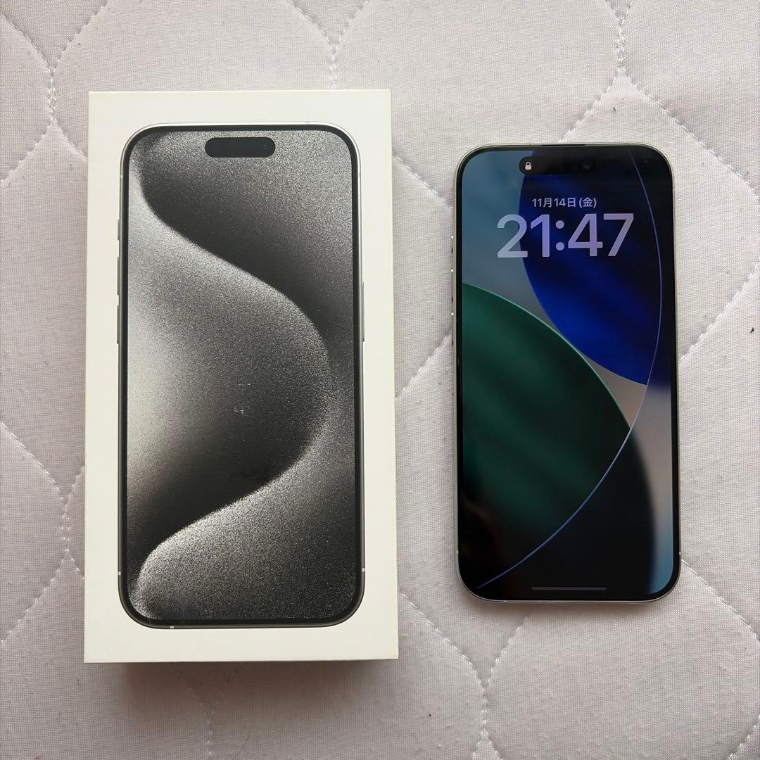 スマートフォン本体 Apple iPhone 15 pro 128GB