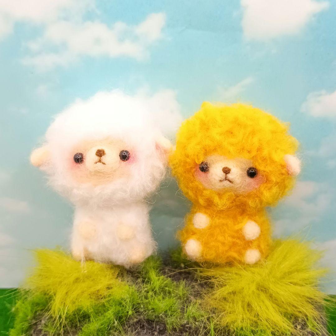 【専用】羊毛フェルト　ヘアゴムセット