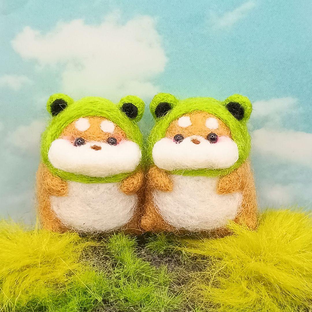 【専用】羊毛フェルト　ヘアゴムセット