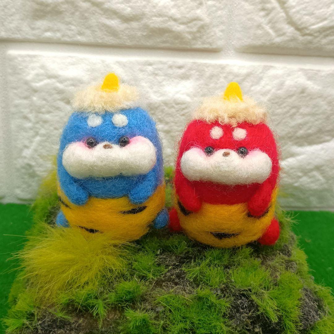 【専用】羊毛フェルト　ヘアゴムセット