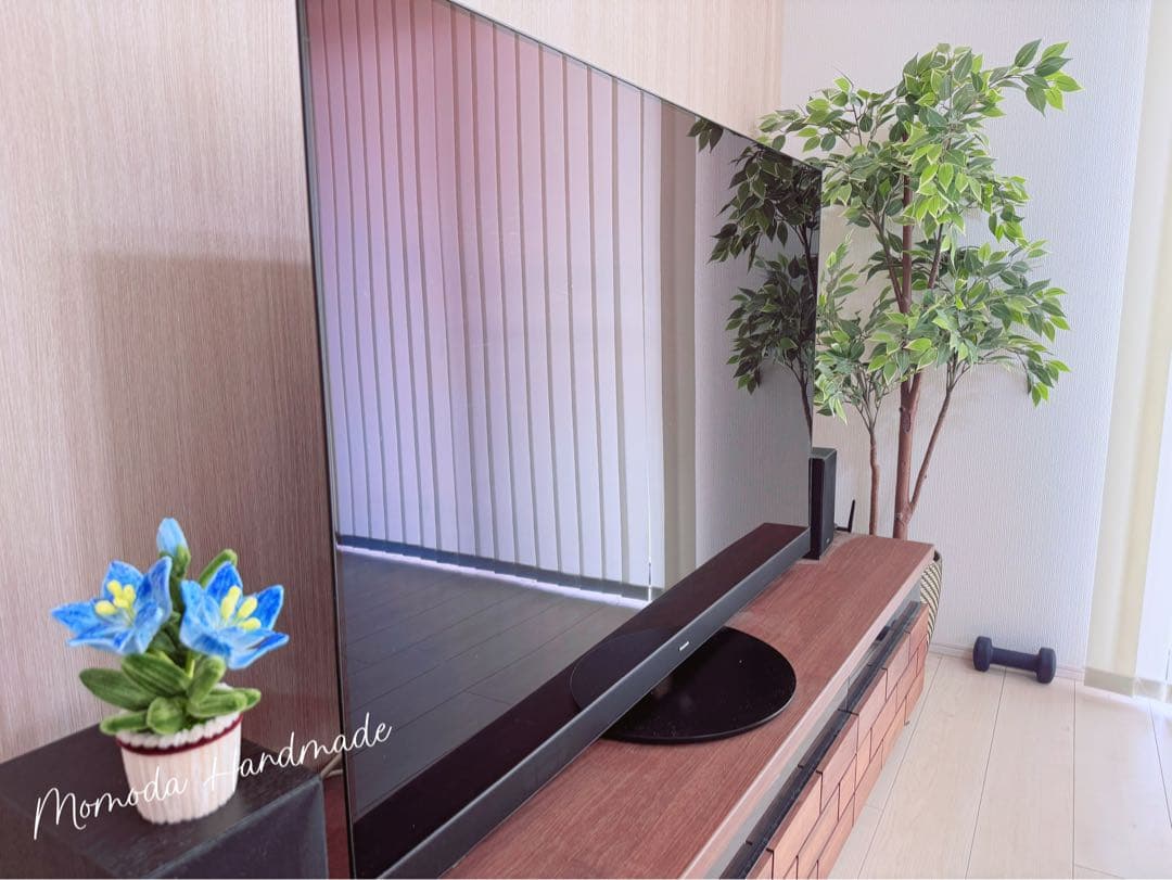 ＊Kaorin＊　モールフラワー　かぼちゃの鉢植え3点と竜胆の鉢植え3点