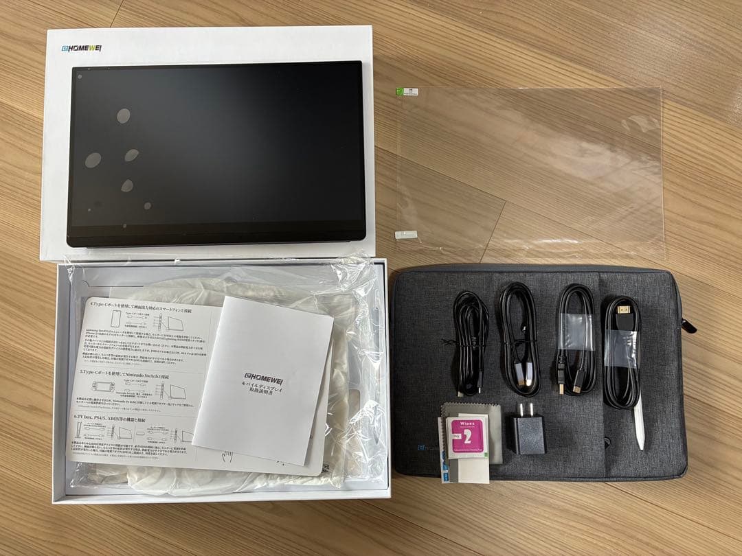 EHOMWEI 15.6インチ IPSタッチパネル LQG-156PW