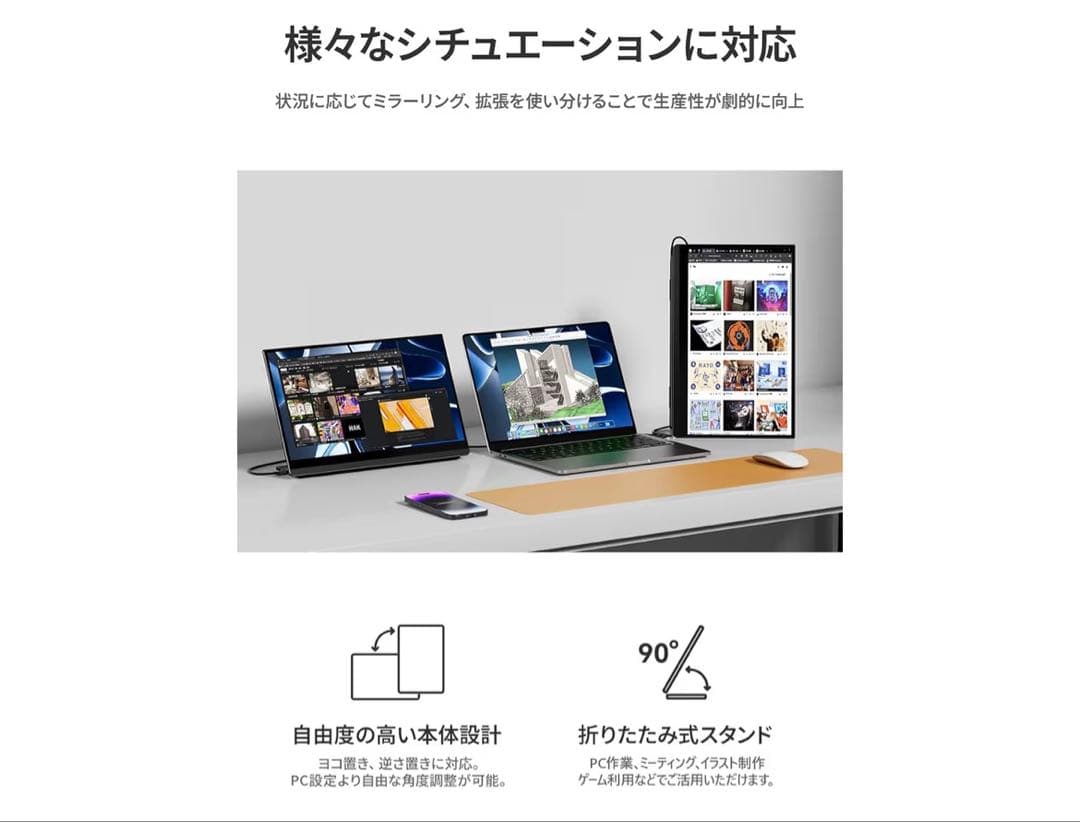 EHOMWEI 15.6インチ IPSタッチパネル LQG-156PW