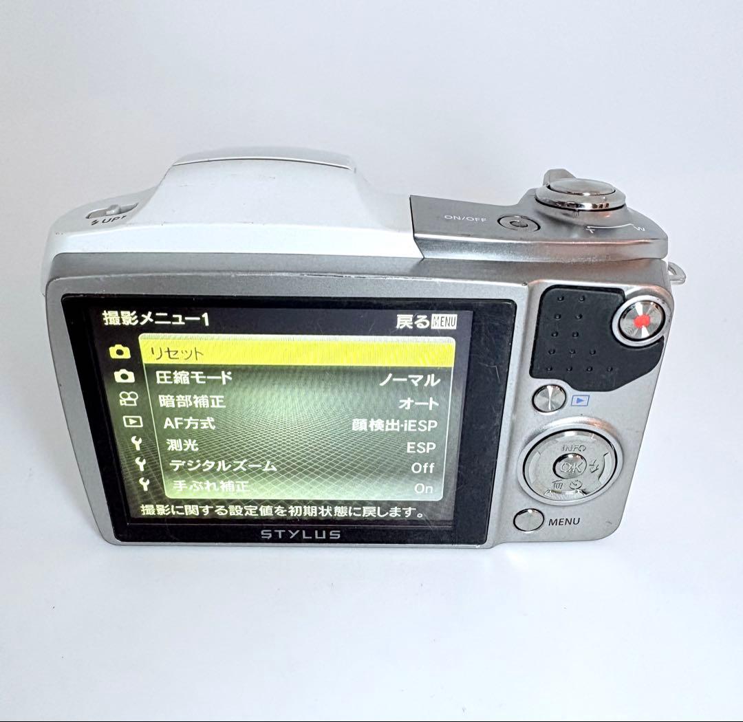 撮影OK OLYMPUS SZ-16 ホワイト