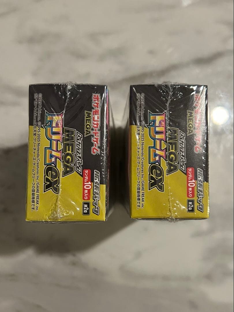 【シュリンク付き】ポケモンカードMEGAドリームEX2BOX