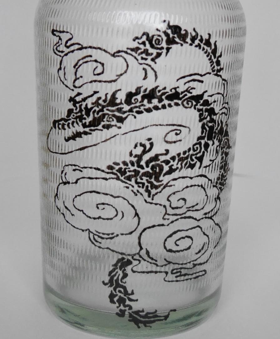 いいちこ空山独酌　手描き漆絵「龍・虎」