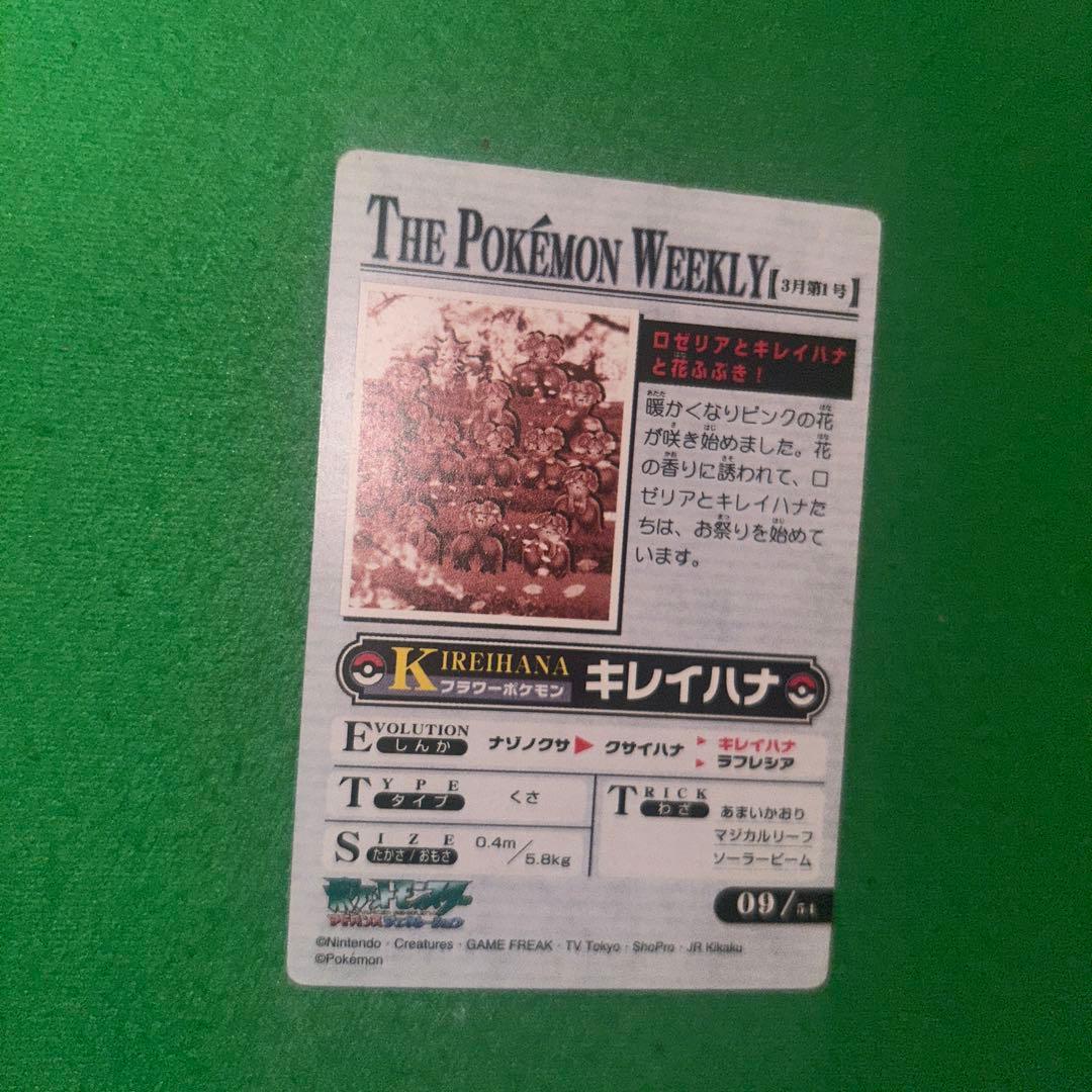 the pokemon weekly キレイハナ