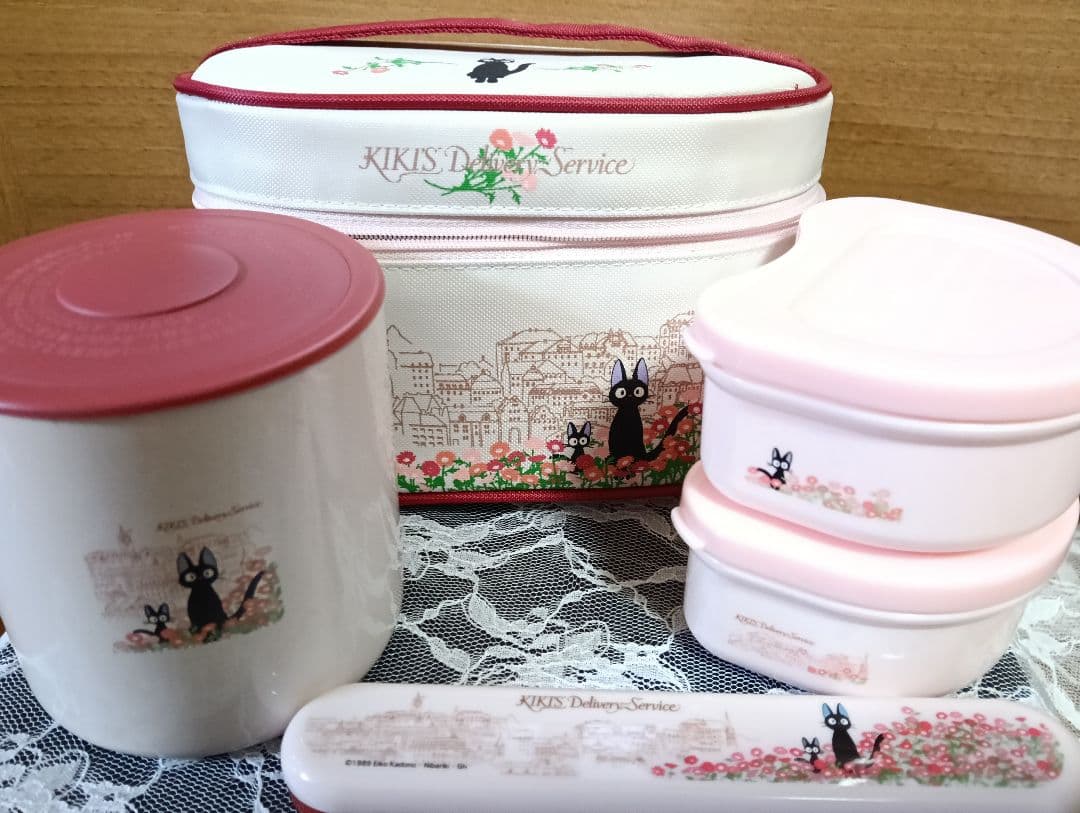 希少✨スタジオジブリ 魔女の宅急便 ステンレス保温ジャー付ランチボックス 弁当箱