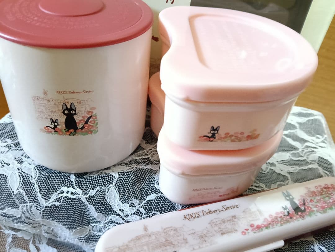 希少✨スタジオジブリ 魔女の宅急便 ステンレス保温ジャー付ランチボックス 弁当箱