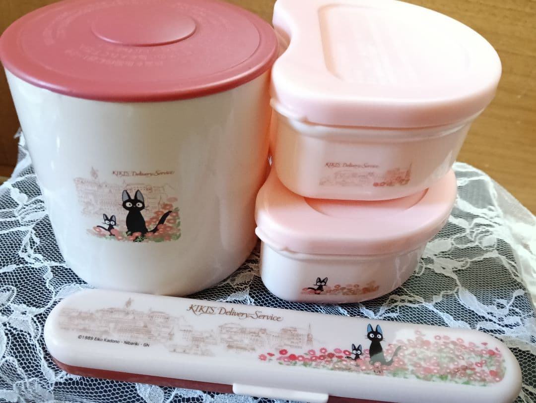 希少✨スタジオジブリ 魔女の宅急便 ステンレス保温ジャー付ランチボックス 弁当箱