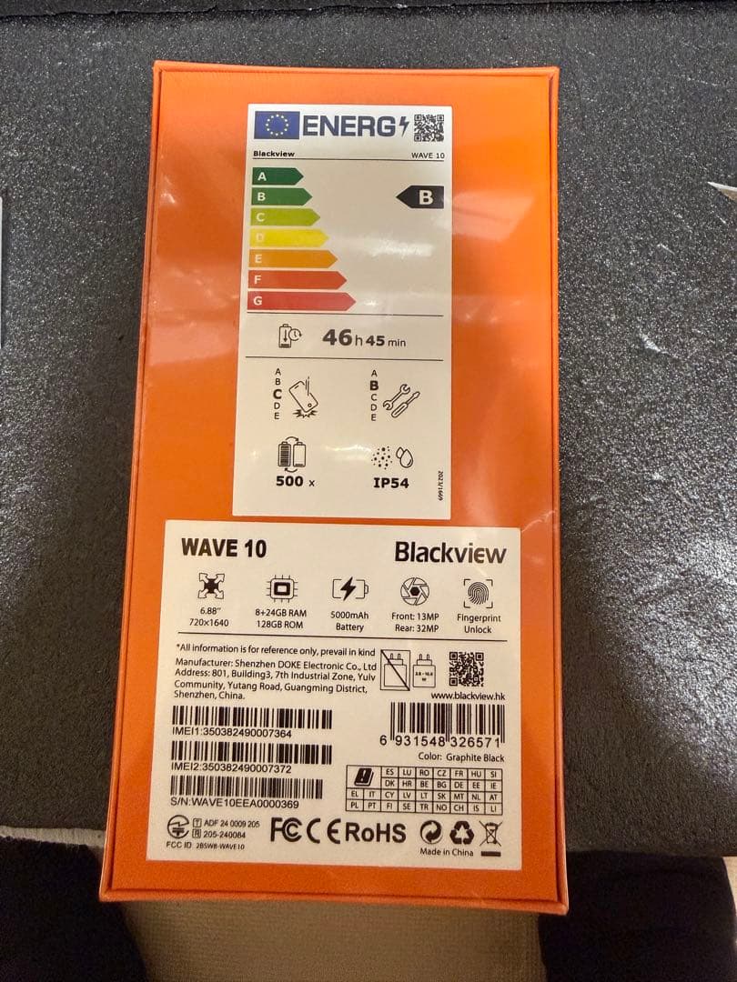 スマートフォン本体 Blackview wave10