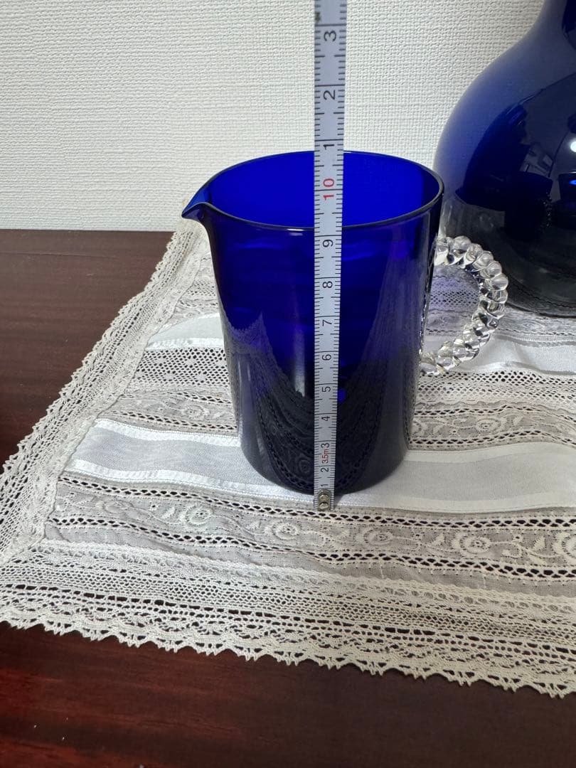 7 WAKO 水差し　グラス　キャンディポット　3点セット