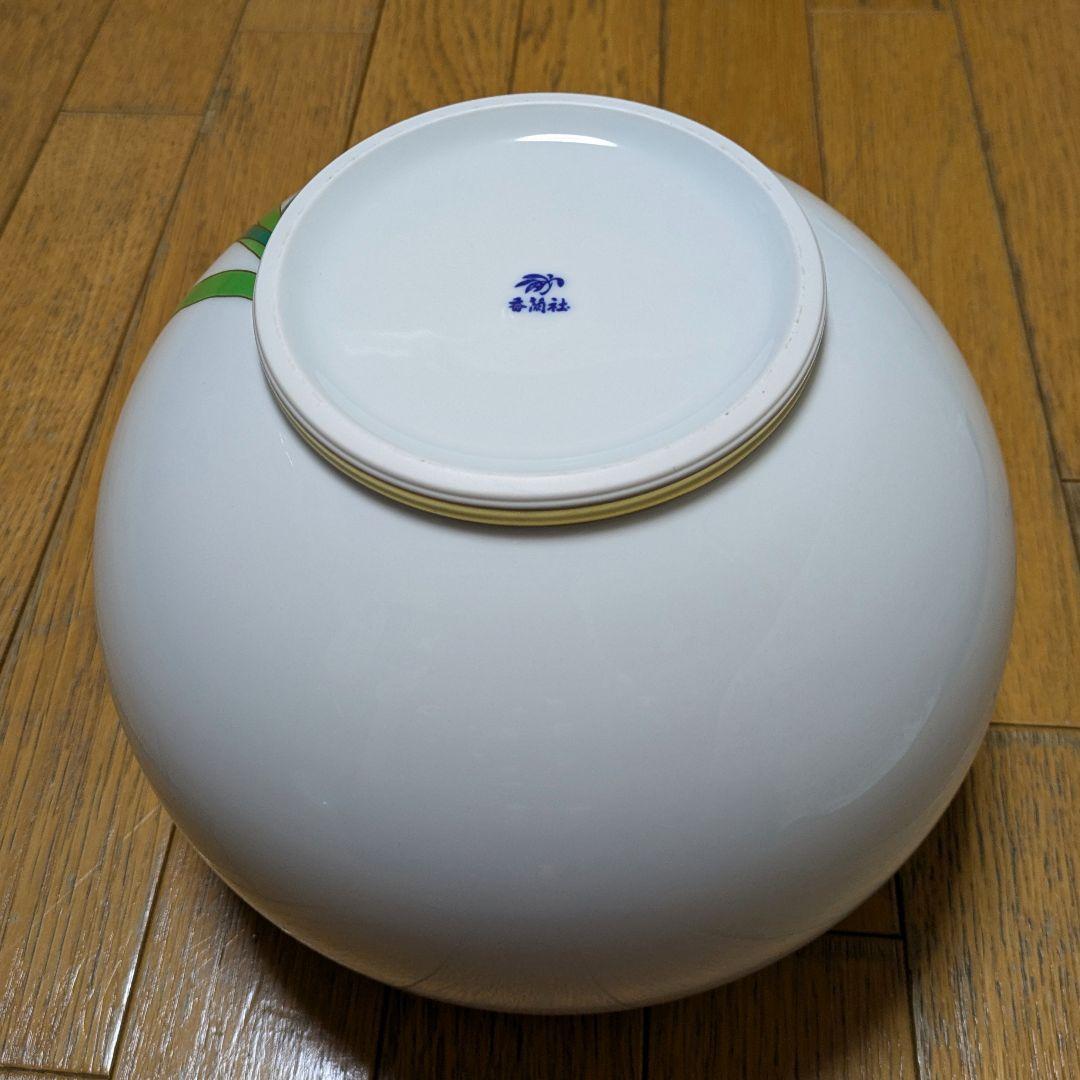 ☆値下げ！香蘭社 カトレア 花瓶 壺 木箱入り 新品未使用