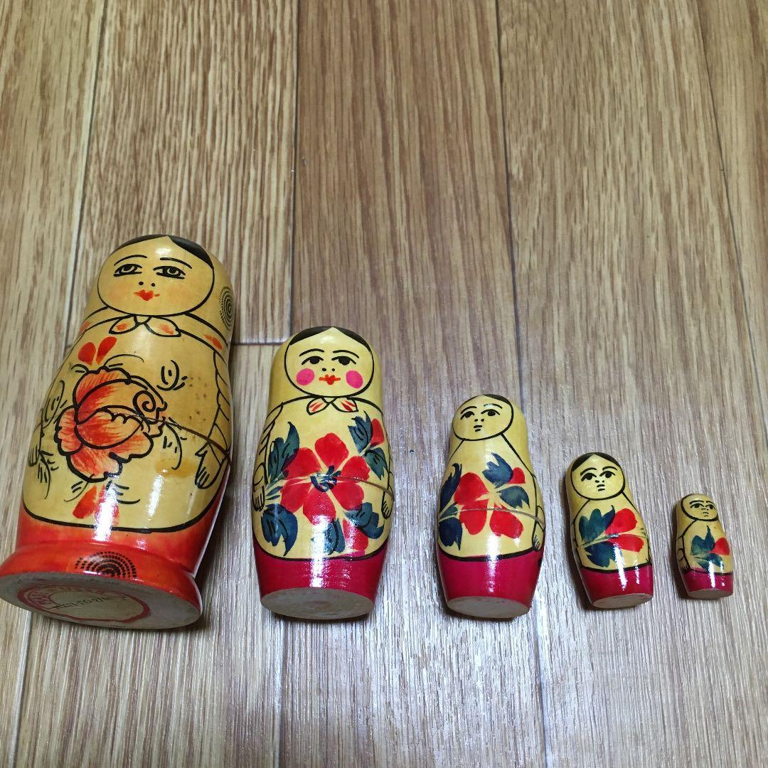 0987 マトリョーシュカ　ロシア 人形
