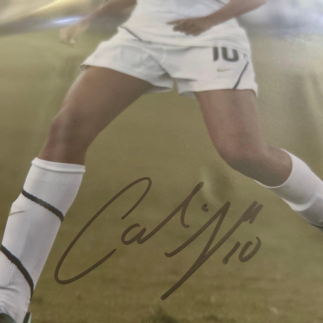 アメリカ代表　カーリーロイド 証明書直筆サイン入りフォト Carli Lloyd