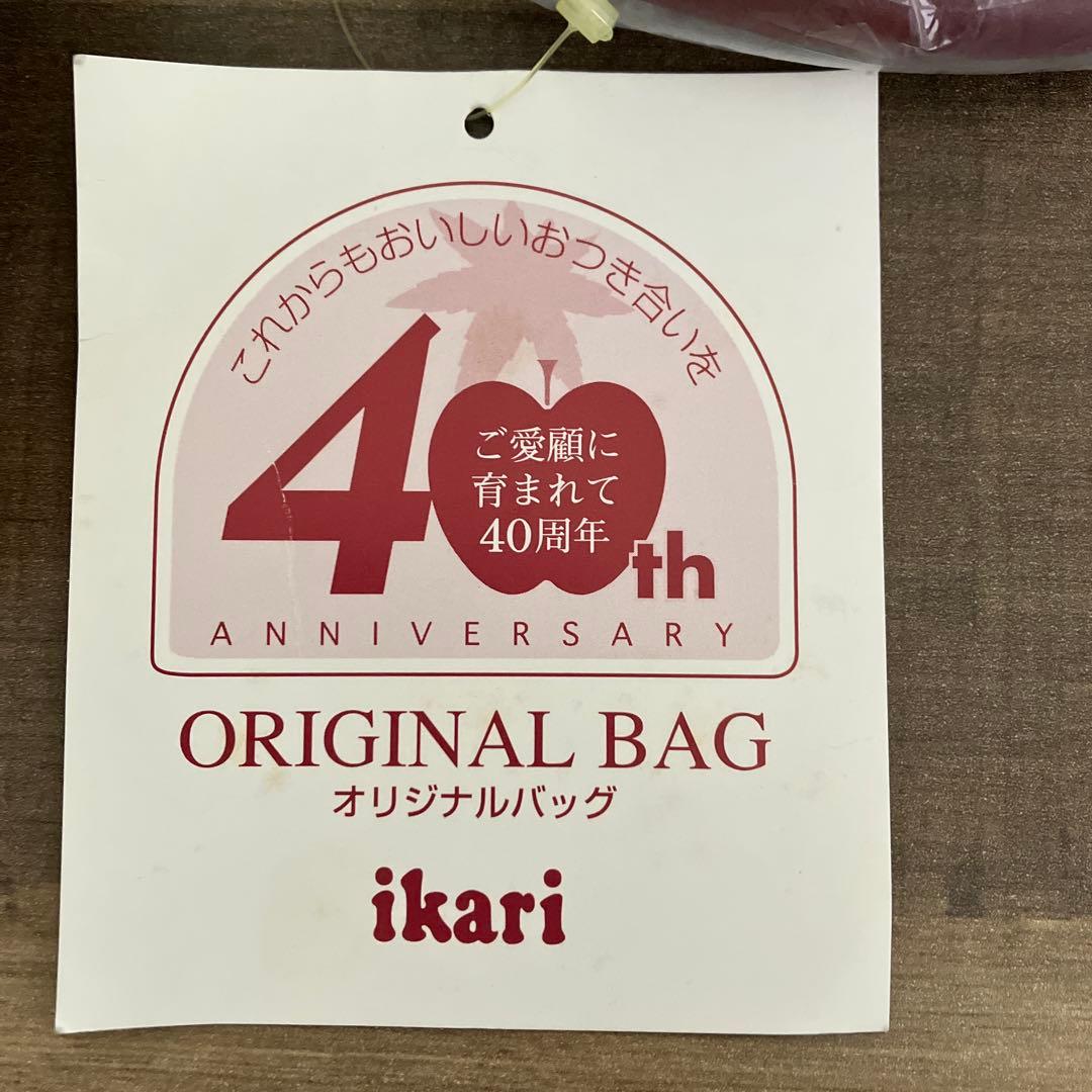 【新品】ikari 40周年記念トートバッグ キャンパス生地