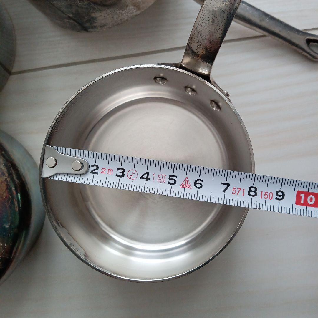 和田助製作所 ステンレス 18-8 プチパン ソースパン 5個セット 8cm