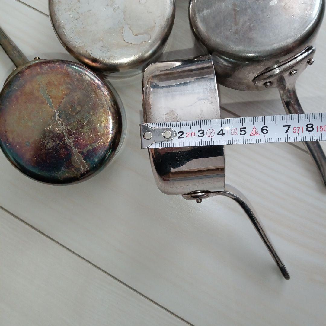 和田助製作所 ステンレス 18-8 プチパン ソースパン 5個セット 8cm