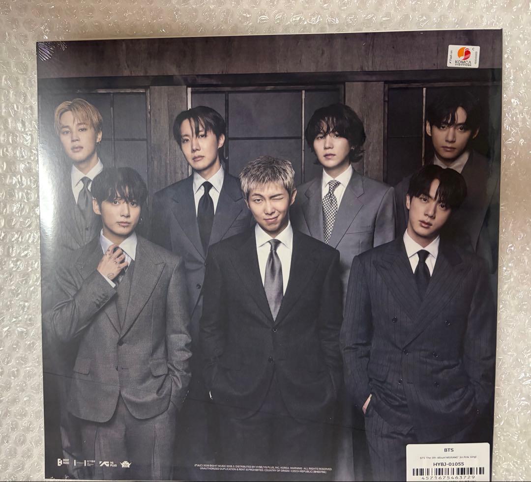 BTS ARIRANG Standard Viny LP 【ジン】