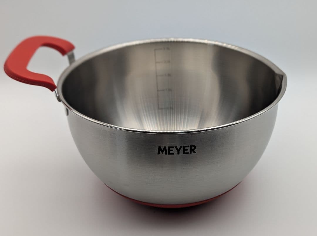 【未使用】MEYER SS ミキシングボウル 蓋付き S&Mサイズ 2個セット