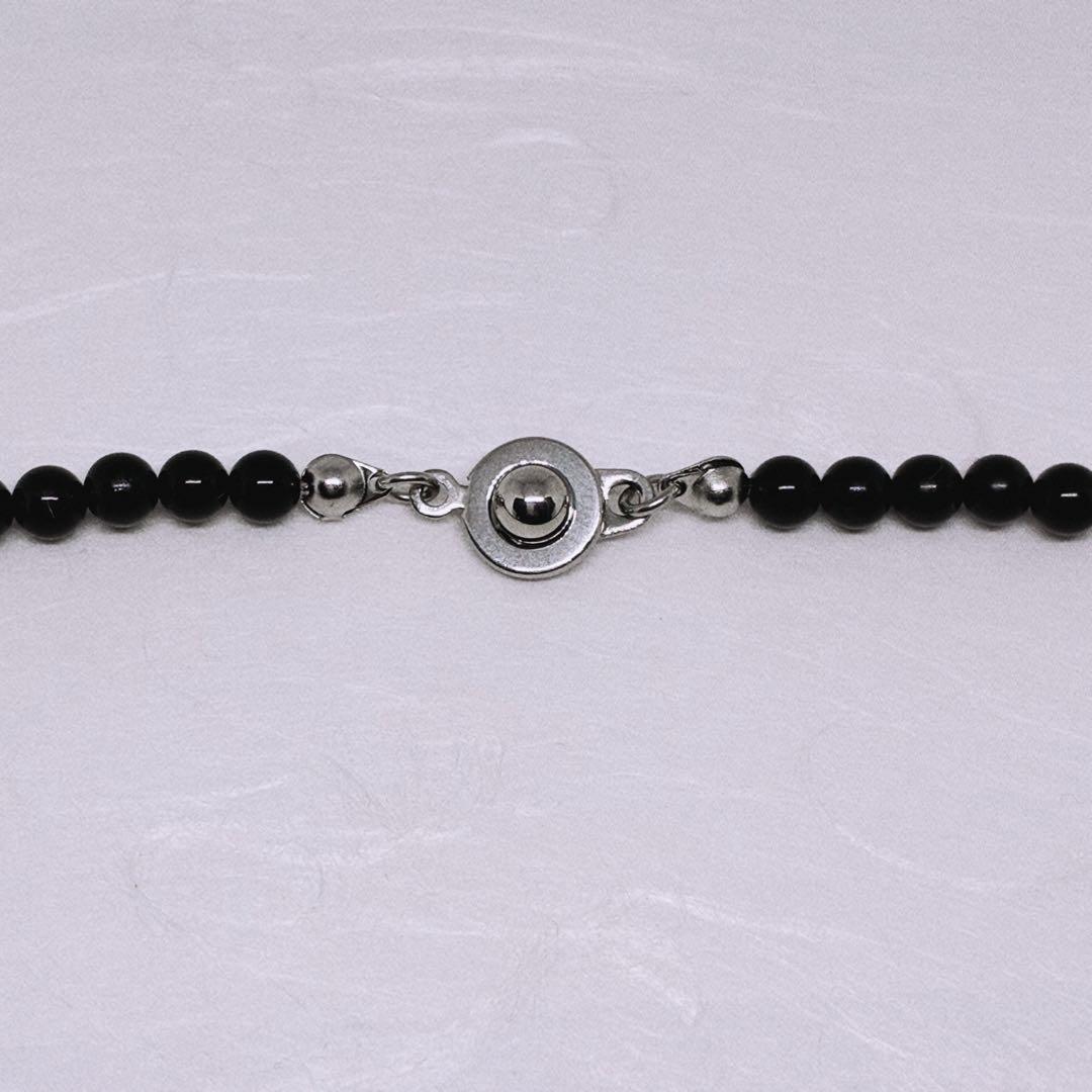 AAAモリオン丸4mm×208個ネックレス　魔除け　最強　精神的安定　厄除け