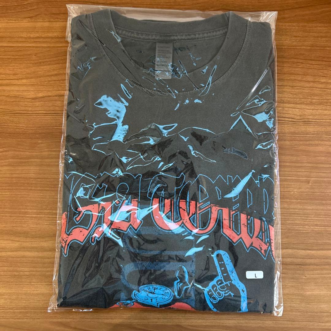 優里YUURI ASIA TOUR Pigment T-shirt Lサイズ