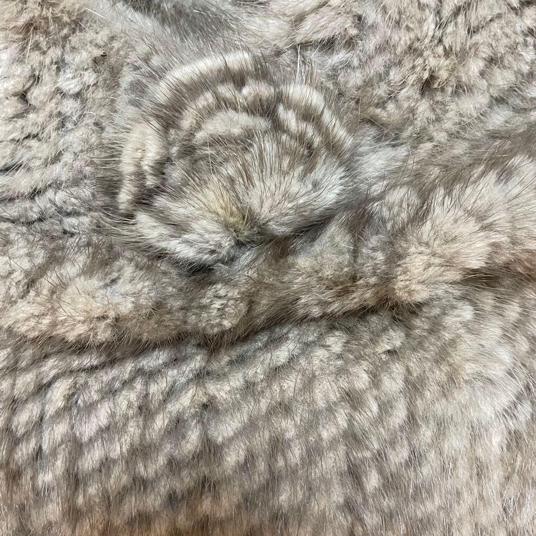 【未使用品】ミンクショルダーバッグ￼