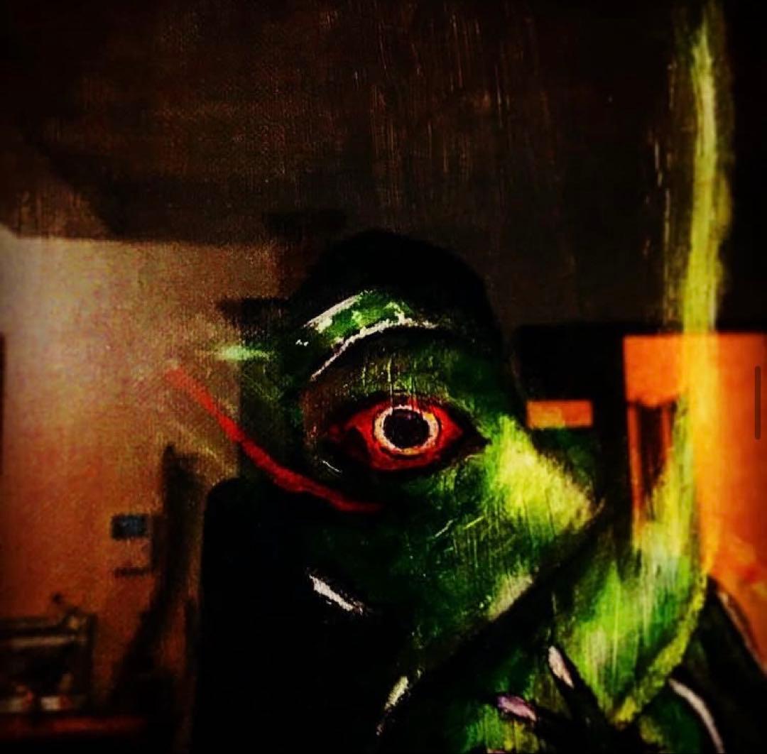 うさぎ工房 多加江セレクト】バリ島 カエル仮面｜Frog Mask｜民芸オブジェ