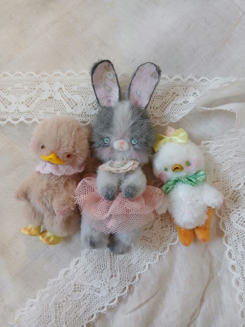 ★週末sale！！★有名作家さまミニチュアぬいぐるみテディベアハンドメイド
