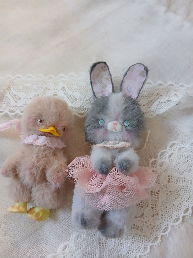 ★週末sale！！★有名作家さまミニチュアぬいぐるみテディベアハンドメイド