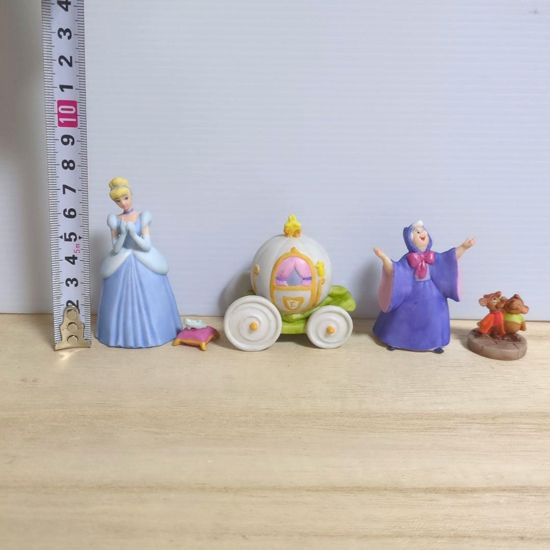 シンデレラ　箱庭フィギュアセット　陶器　置物　加藤工芸　ディズニー