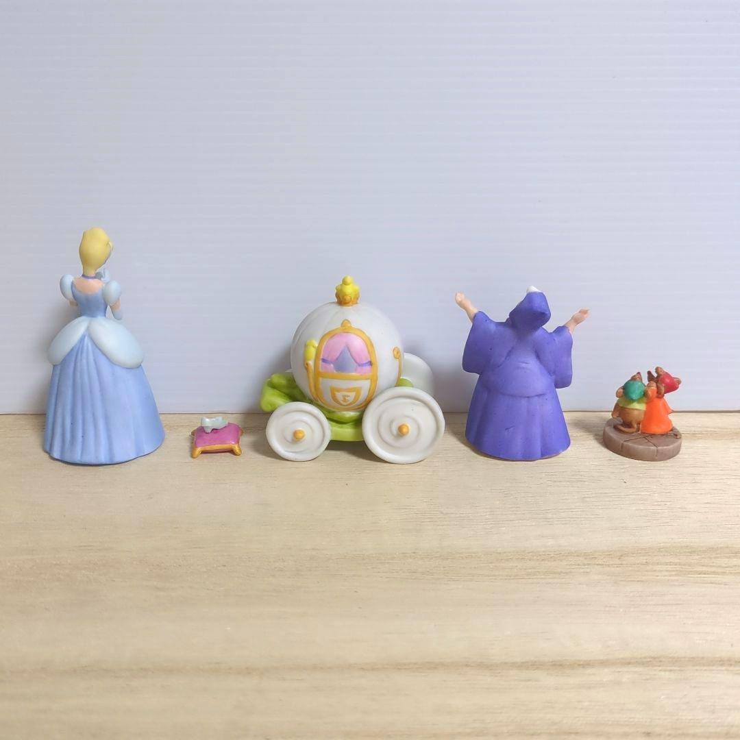 シンデレラ　箱庭フィギュアセット　陶器　置物　加藤工芸　ディズニー