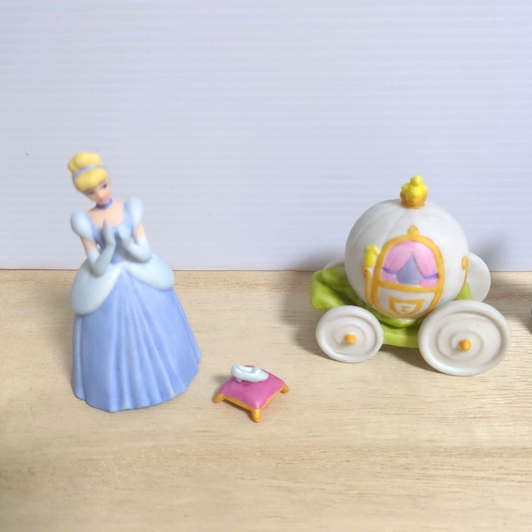 シンデレラ　箱庭フィギュアセット　陶器　置物　加藤工芸　ディズニー